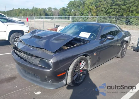 2019 Dodge Challenger R/T Scat Pack z USA, uszkodzony, nr VIN 2C3CDZFJ0KH625507